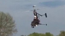 Новый вертолет Микрон в полете 101