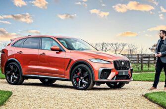 Jaguar F-PACE SVR (2021) Новый роскошный спортивный внедорожник 63