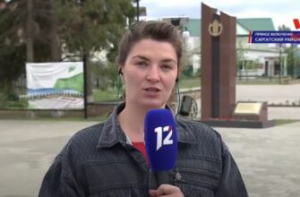 В Омске бабушка напала на журналистку во время прямого эфира новостей