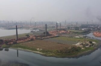 Как выглядит крупнейший завод по производству кирпича в мире
