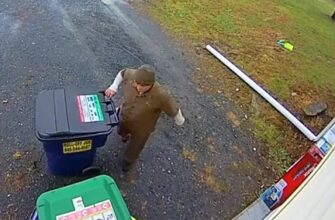 Доставщик UPS идет на хитрость, чтобы спрятать посылку от воров 17