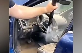 Его попросили помыть автомобиль и вот что он сделал...