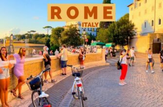 Пешая прогулка по Риму, Италия 2022 4K 21