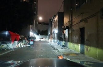 Сан-Франциско ночью, худшие улицы города 2022 25
