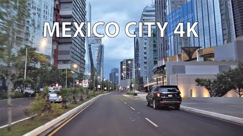 Город Мехико в 4K на автомобиле 15