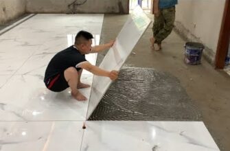 Как китайцы кладут керамическую плитку 25
