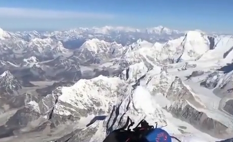 Вид 360° с вершины горы Эверест 125